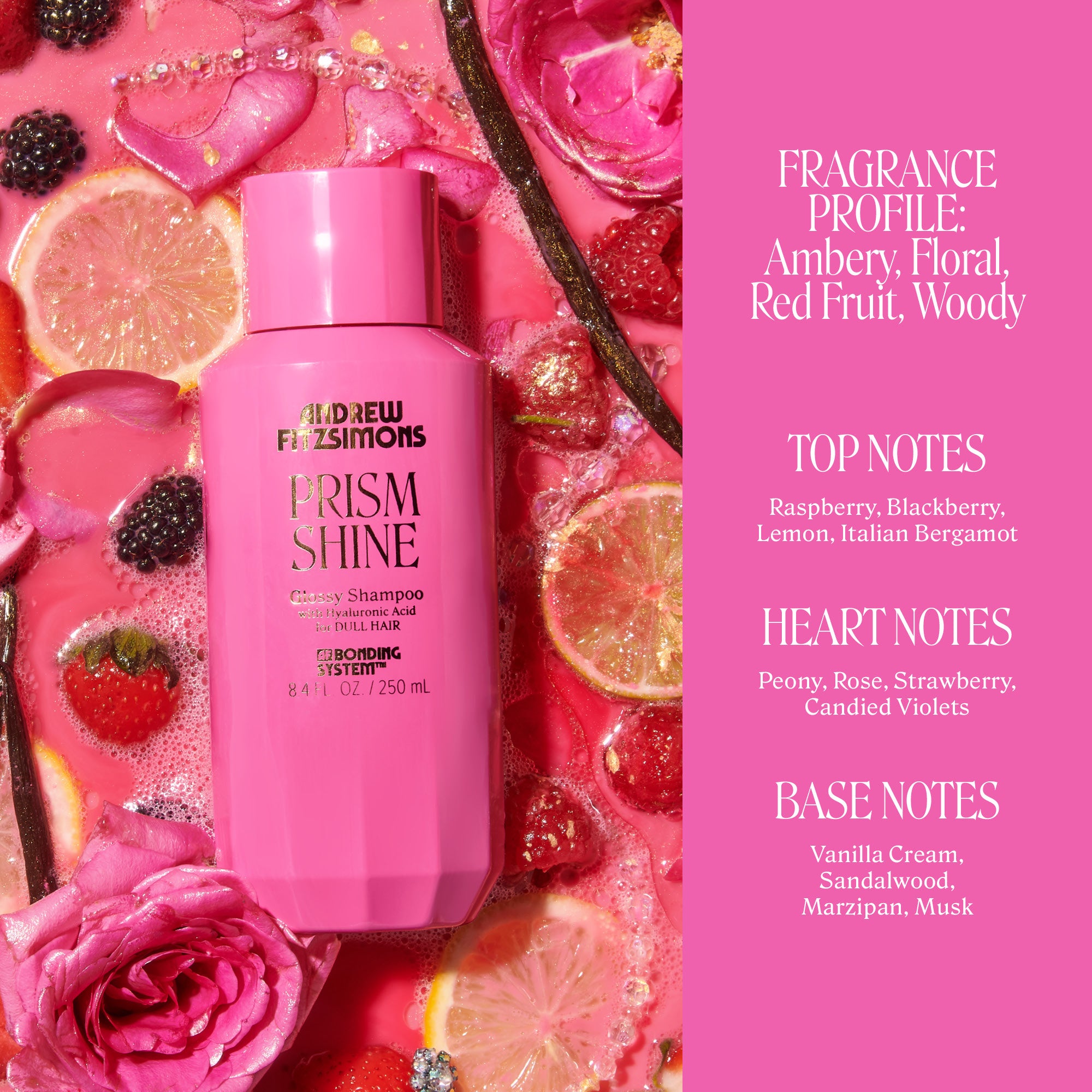 PRISM SHINE Glossy Shampoo with Hydrating Aloe