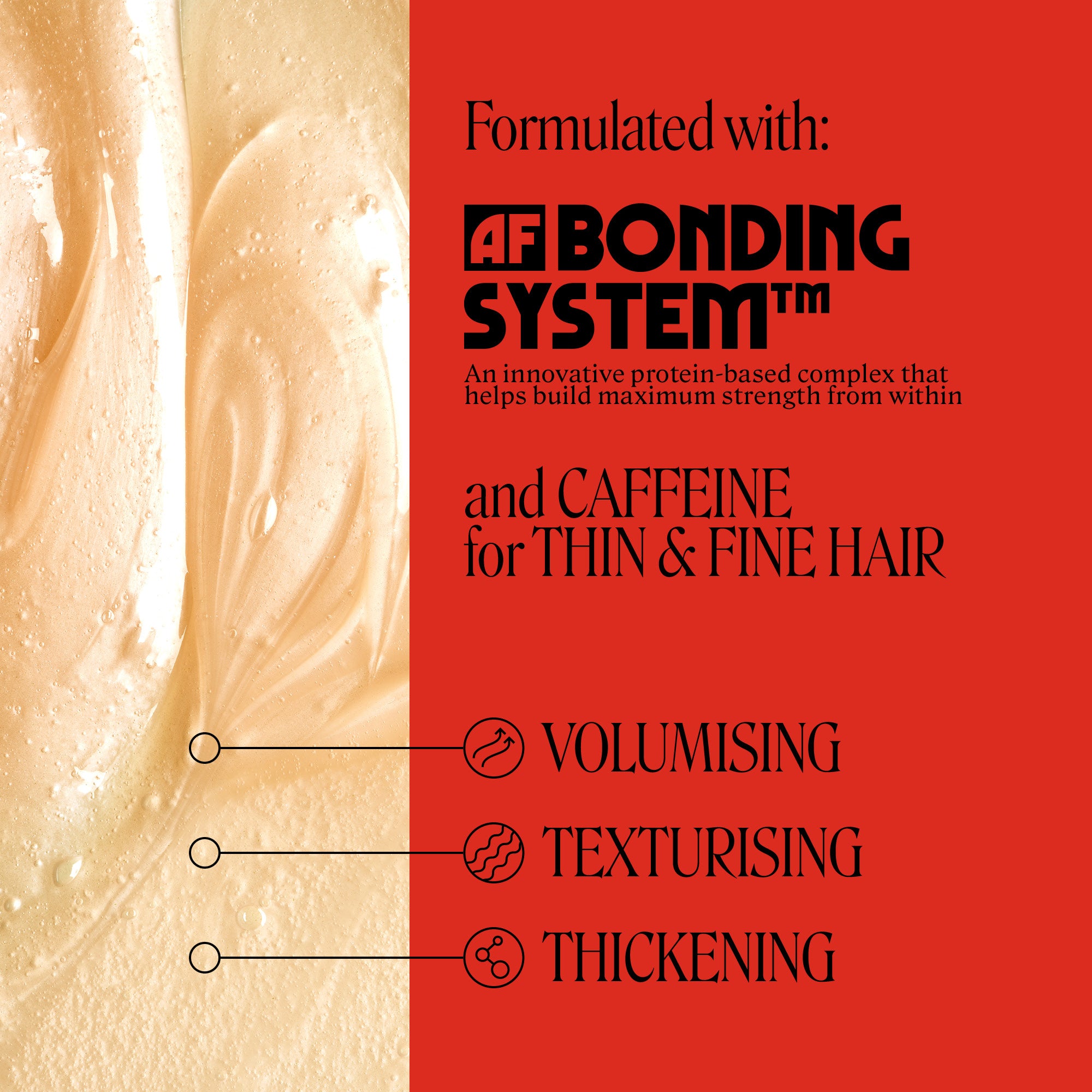 BODY VOLUME Shampoo for Fine Hair with Caffeine