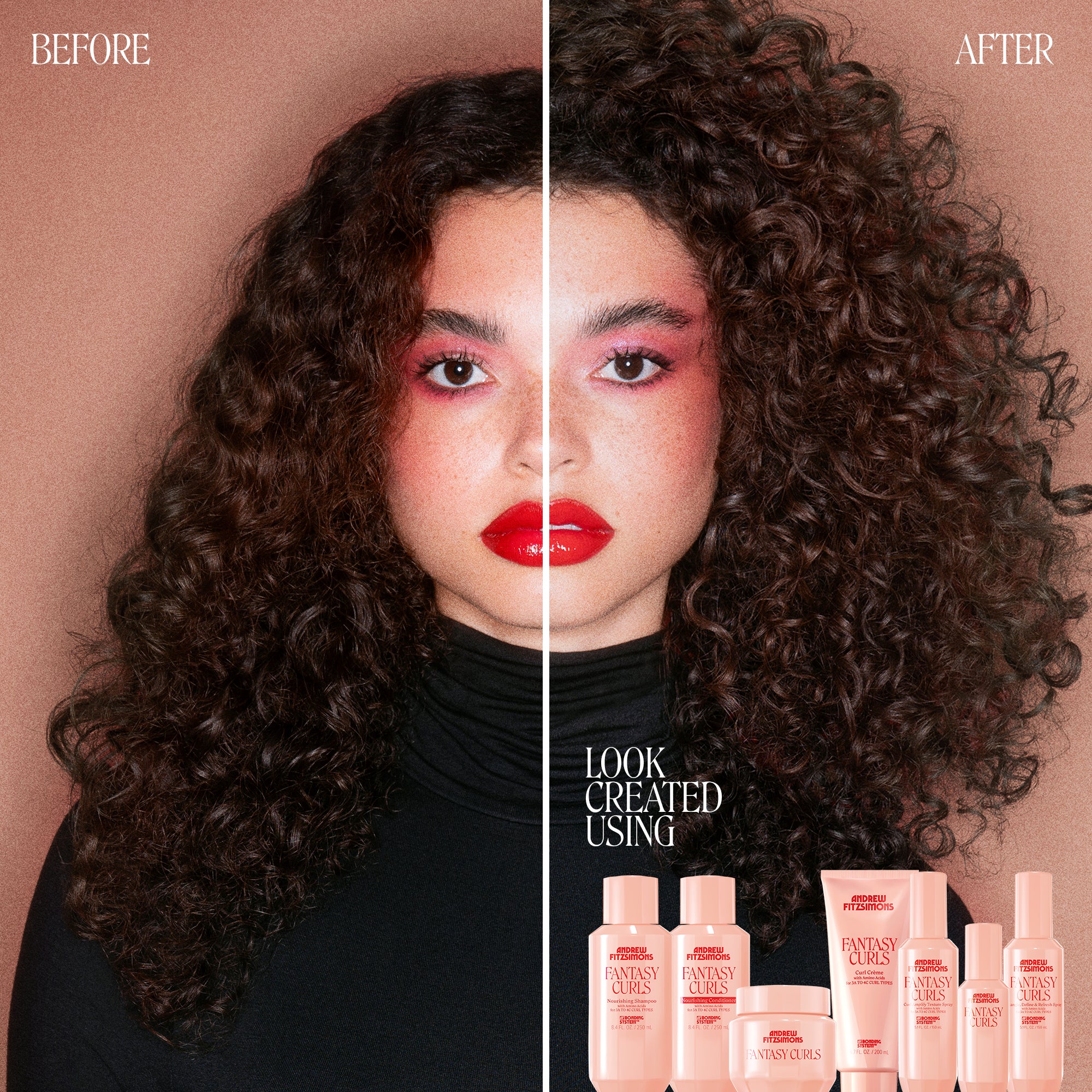 FANTASY CURLS Curl Creme Anti Frizz Curl-Defining Treatment Cream