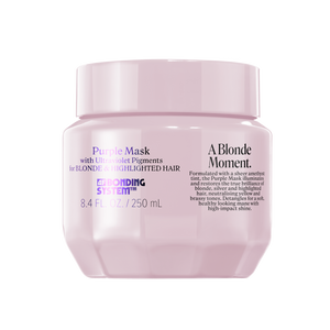 AMETHYST BLONDE Purple Brass Toning Mask Treatment with Shea